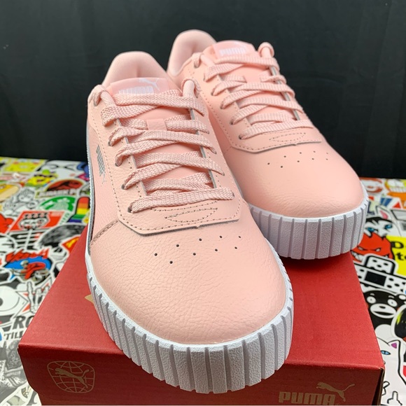 Puma Carina 2.0 Pale Pink Women's Various Sizes - Picture 6 of 13